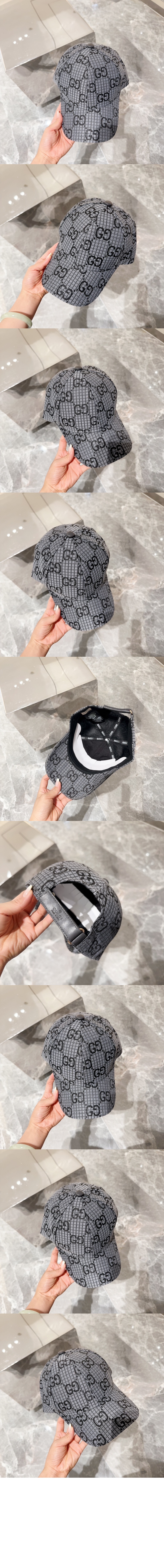 GG 데님 베이스볼 캡 652113