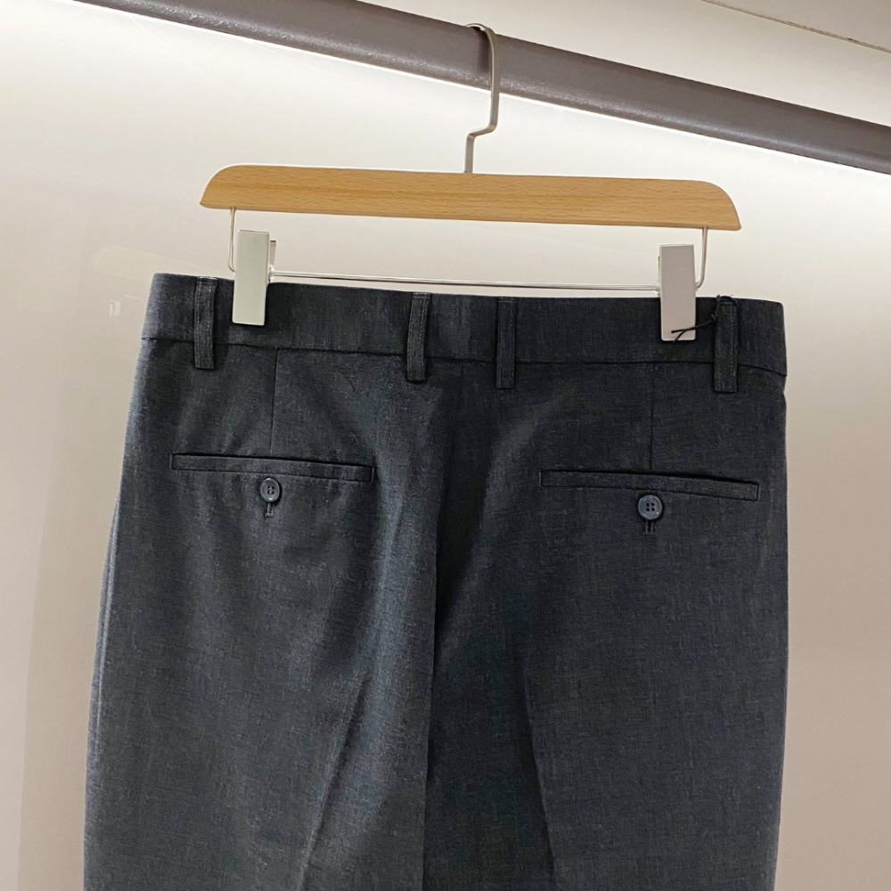 디올 울 트윌 테일러드 커프스 치노 팬츠