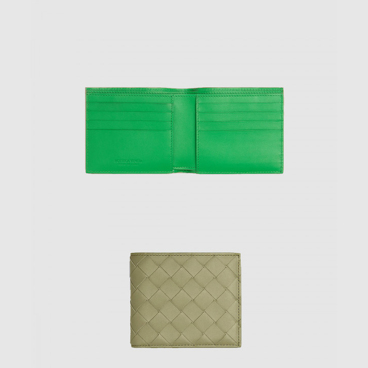보테가베네타 인트레치아토 폴더형 지갑 605721