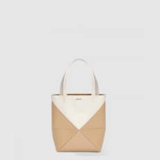 로에베 미니 퍼즐 폴드 토트 - 샤이니 카프스킨