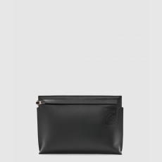 T 파우치 - 새틴 카프스킨