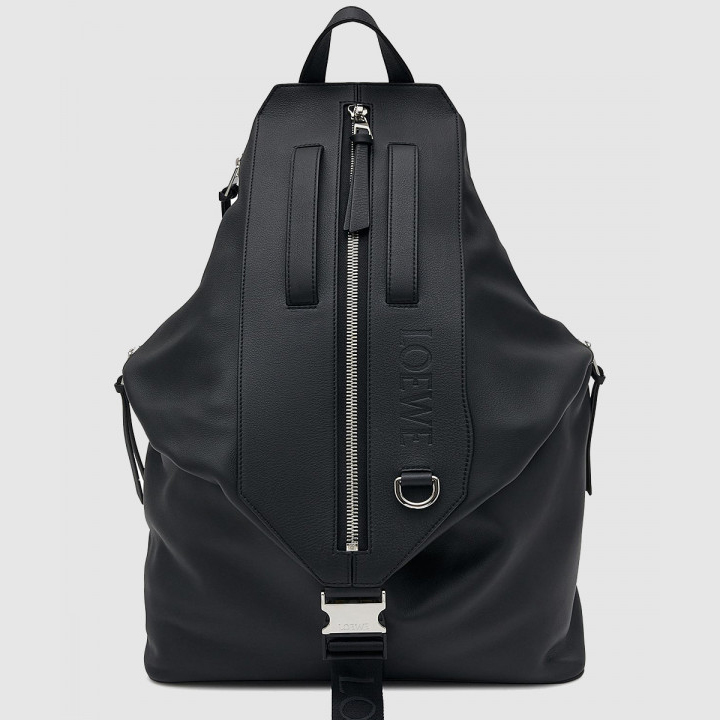 로에베 스몰 컨버터블 백팩 - 나일론 & 카프스킨