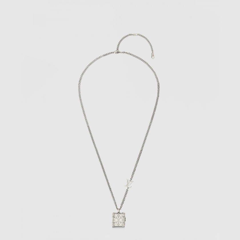 루이비통 트렁크 사물함 목걸이 M00527