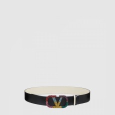 양면 송아지 가죽 벨트