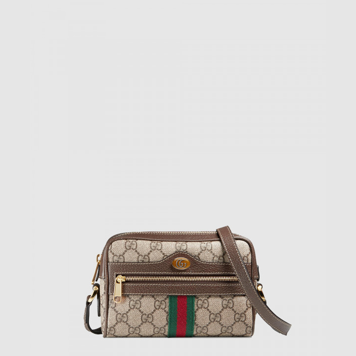 구찌 슈프림 캔버스 미니 클러치 517350