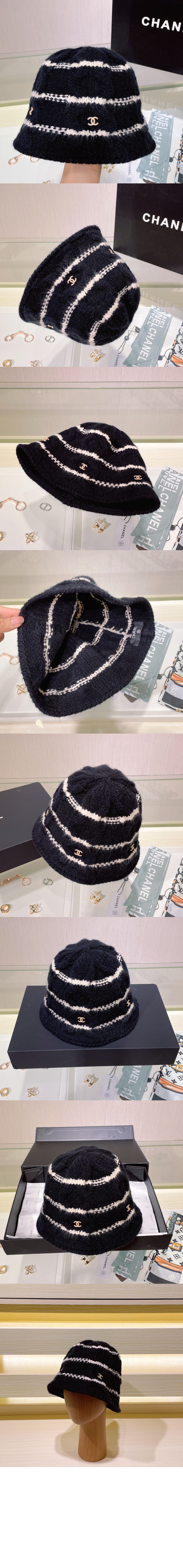 미러급레플리카사이트 | 세계명품레플리카 전문 쇼핑몰  | 레플모아 - 니트 스트라이프 캡 AA2321 > 샤넬