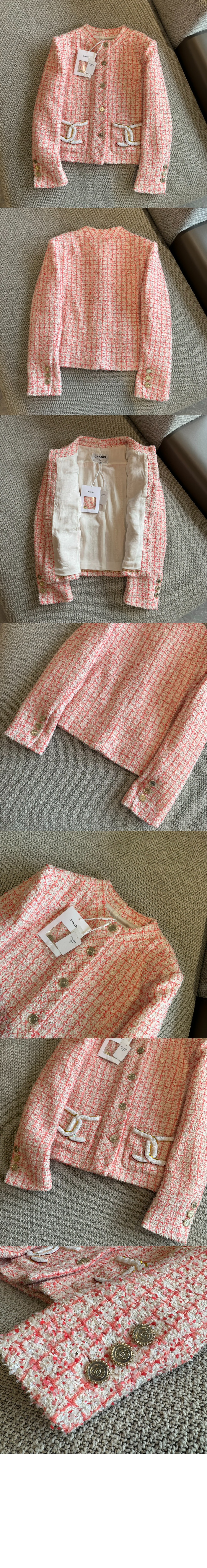 미러급레플리카사이트 | 세계명품레플리카 전문 쇼핑몰  | 레플모아 - 로고 쇼트 재킷 > 샤넬