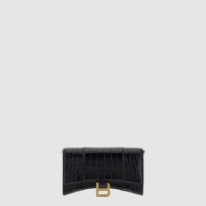 아워글래스 크로커다일 엠보싱 월렛 온 체인 656050