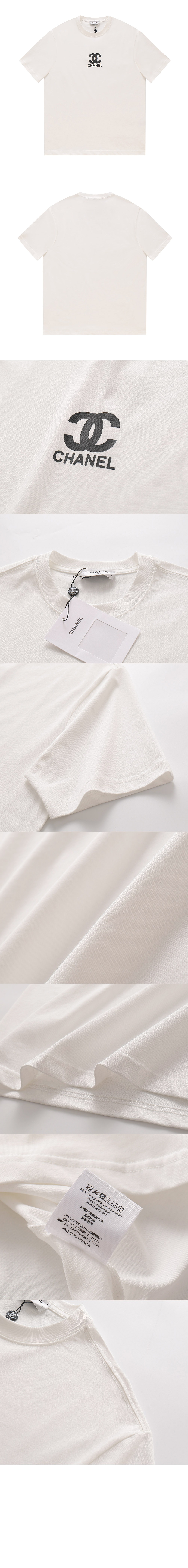 미러급레플리카사이트 | 세계명품레플리카 전문 쇼핑몰  | 레플모아 - 로고 프린트 반팔 > 샤넬