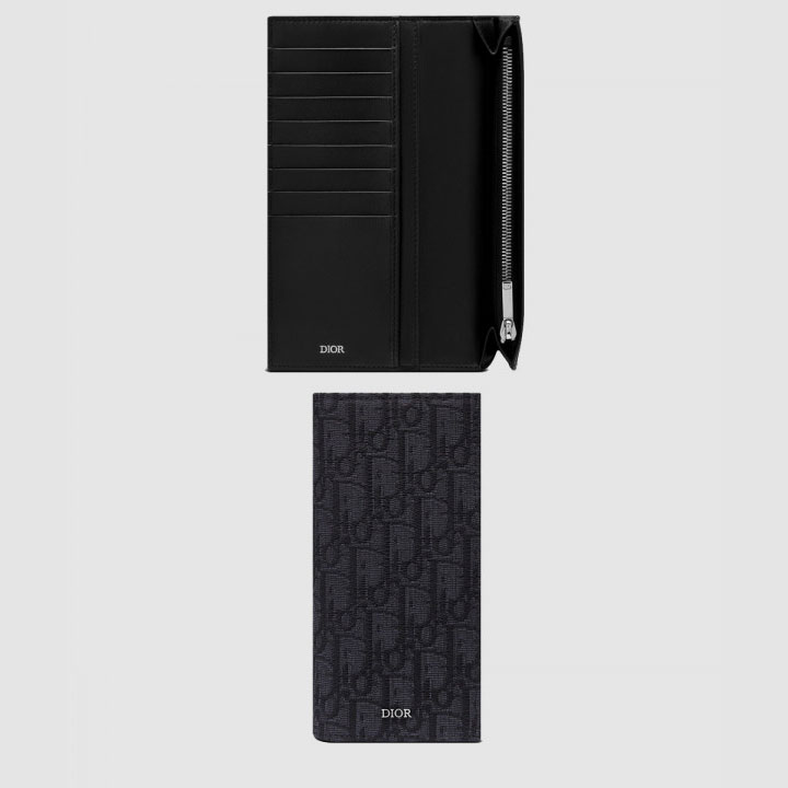 디올 버티컬 장지갑 2OBBC