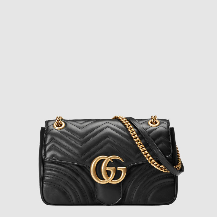 구찌 마몽 미디엄 마틀라세 숄더백 443496