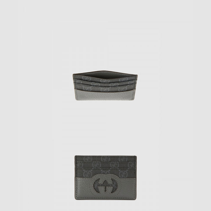 구찌 컷아웃 인터로킹 G 카드지갑 701425