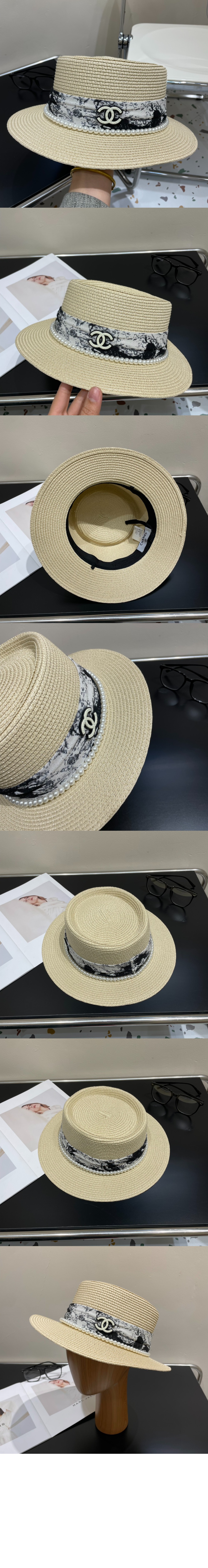 미러급레플리카사이트 | 세계명품레플리카 전문 쇼핑몰  | 레플모아 - 선캡 밀짚모자 AA6342 > 샤넬