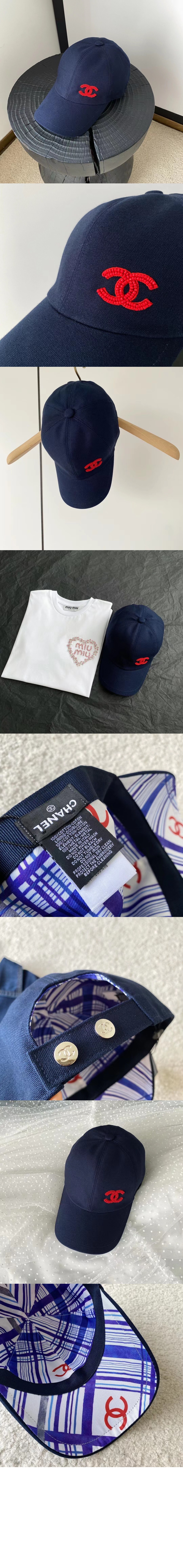 미러급레플리카사이트 | 세계명품레플리카 전문 쇼핑몰  | 레플모아 - 로고 베이스볼 캡 AA8955 > 샤넬