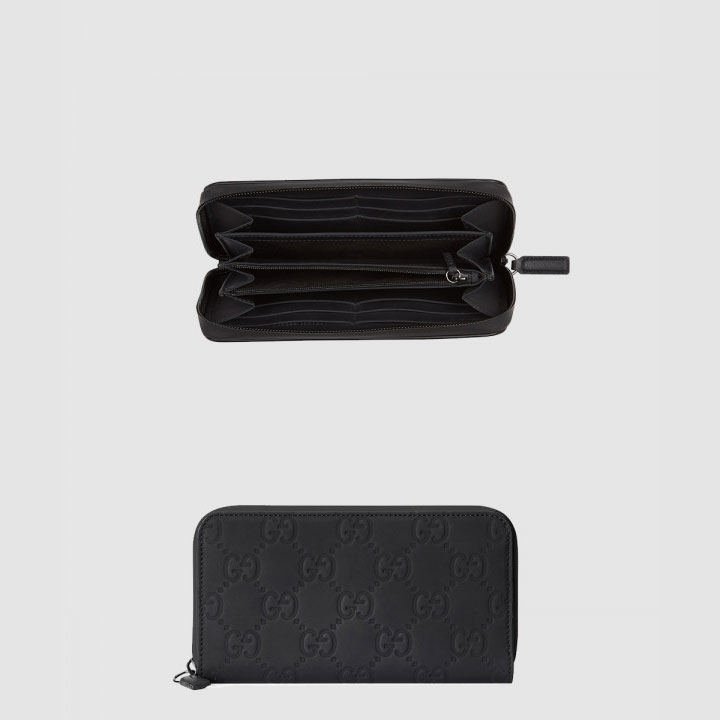 구찌 GG 러버 이펙트 지퍼월렛 771421