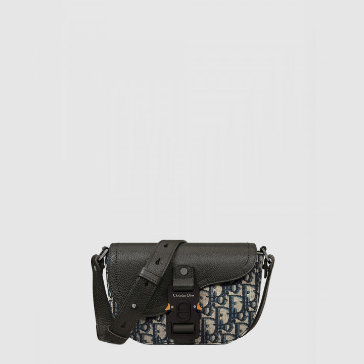 디올 Saddle 미니 플랩 메신저 백 2ADCA