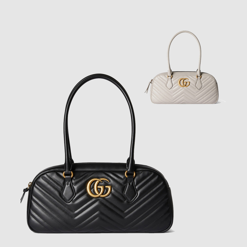 구찌 GG 마몽 미디엄 탑 핸들백 795218