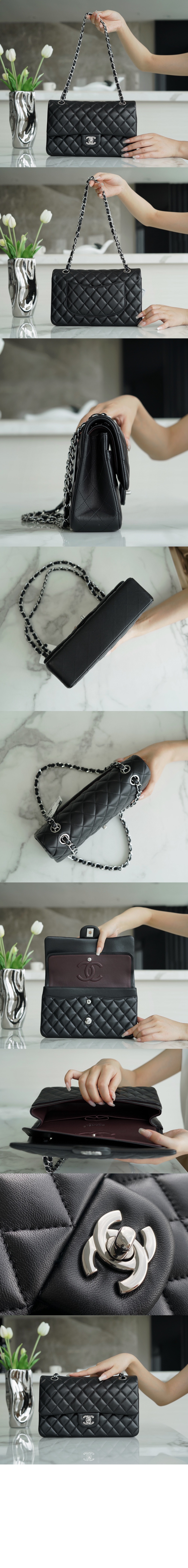 미러급레플리카사이트 | 세계명품레플리카 전문 쇼핑몰  | 레플모아 - 클래식 램스킨 미듐 A01112 > 샤넬