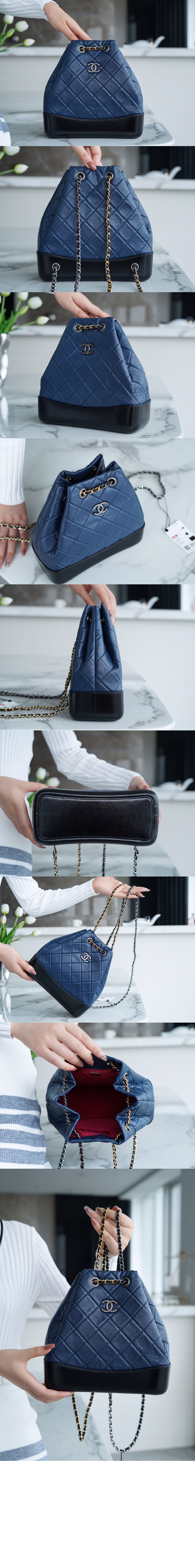 미러급레플리카사이트 | 세계명품레플리카 전문 쇼핑몰  | 레플모아 - 가브리엘 백팩 스몰 투톤 A94485 > 샤넬