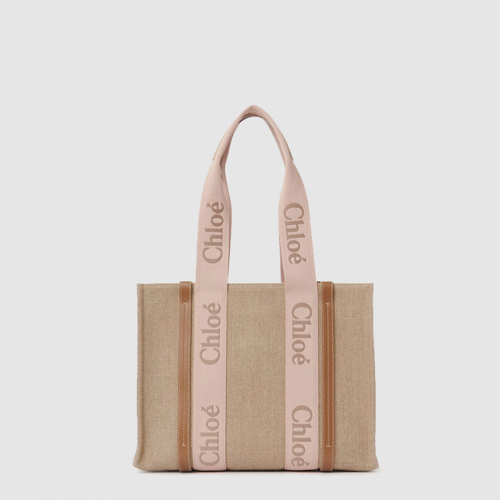 끌로에 우디 토트백 미듐 AS383