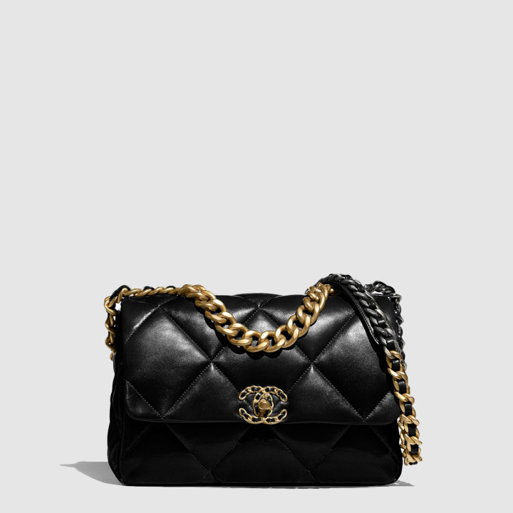 샤넬 19백 라지 AS1161