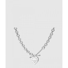 러브스트럭 하트 태그 네크리스