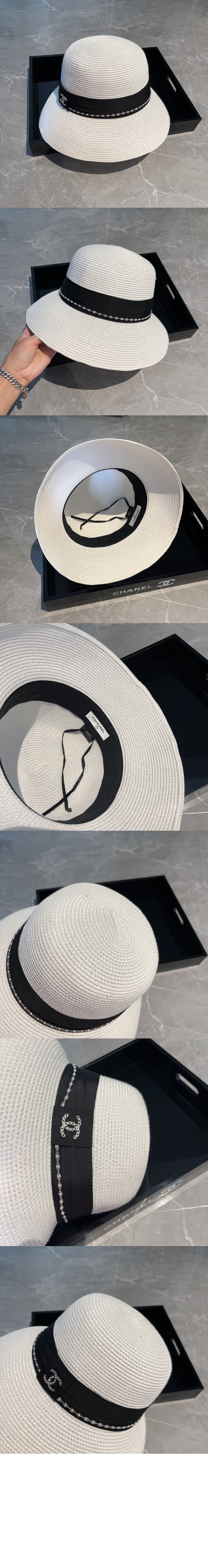 미러급레플리카사이트 | 세계명품레플리카 전문 쇼핑몰  | 레플모아 - 밀짚모자 버킷햇 AA2543 > 샤넬