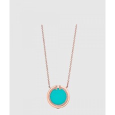 써클 다이아 목걸이