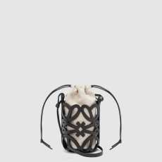 애너그램 컷아웃 포켓 - 클래식 카프스킨 & 캔버스