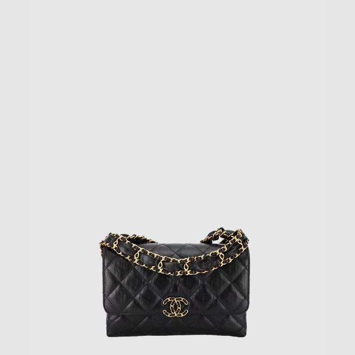 샤넬 체인 더블 포켓 플랩백 AP3572