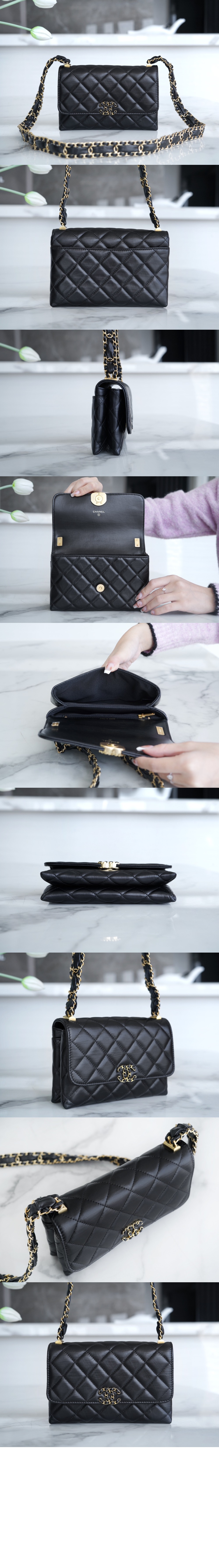 미러급레플리카사이트 | 세계명품레플리카 전문 쇼핑몰  | 레플모아 - 체인 더블 포켓 플랩백 AP3572 > 샤넬