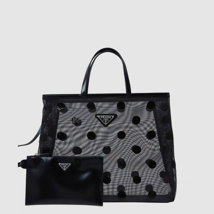 프라다 메쉬 토트백 1BG416