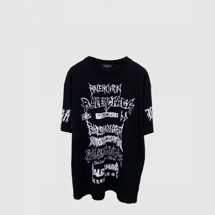 로고 프린트 반팔