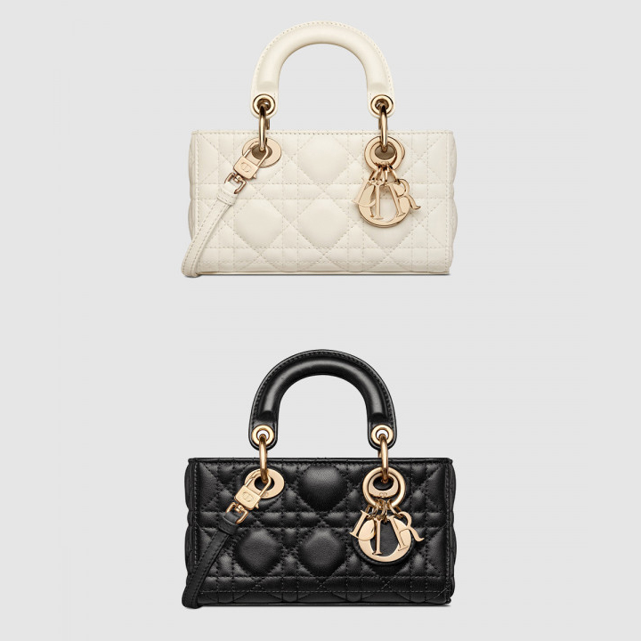 디올 레이디 디조이백 램스킨 마이크로 S0910