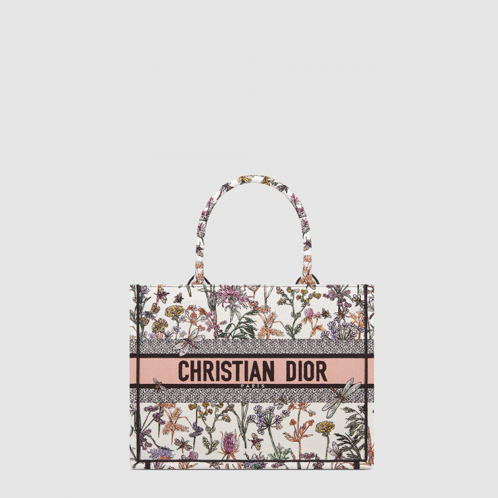 디올 북 토트백 미듐 M1296