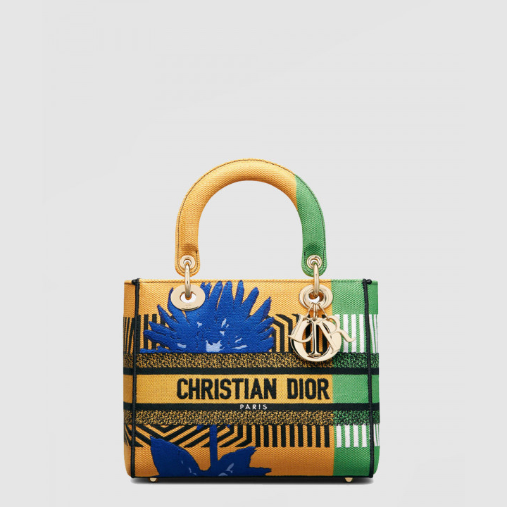 디올 레이디백 디라이트 미듐 M0565