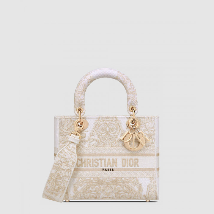 디올 레이디백 디라이트 미듐 M0565