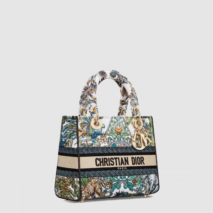 디올 레이디백 디라이트 미듐 M0565