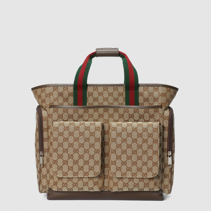 구찌 수프림 캔버스 토트백 768116