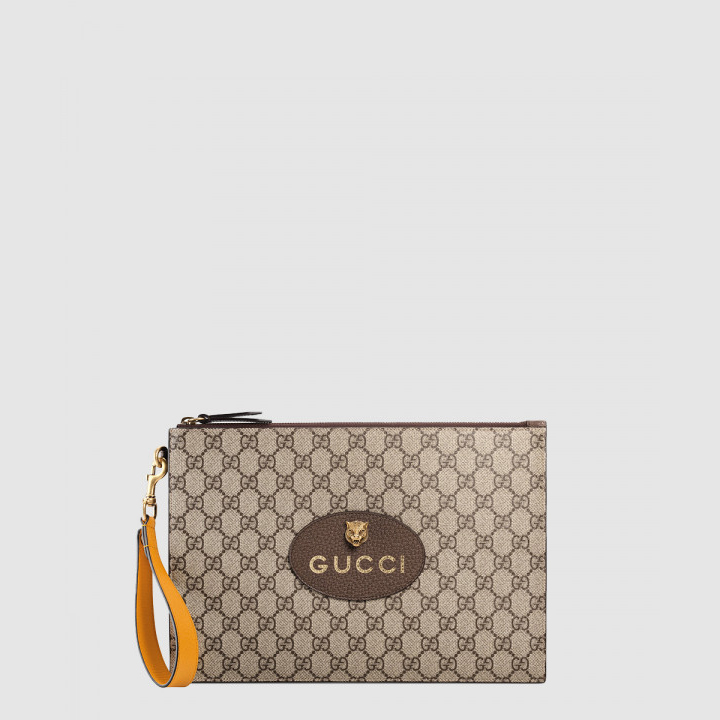 구찌 GG 수프림 파우치 473956