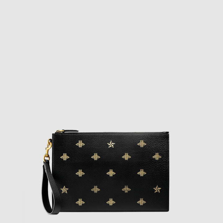 구찌 스타 레더 파우치 495066