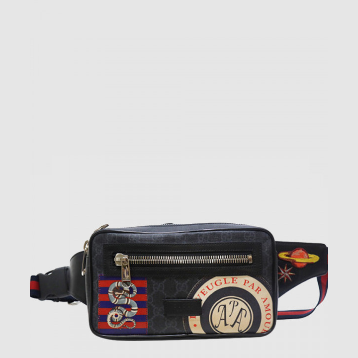 구찌 GG 수프림 벨트백 474293