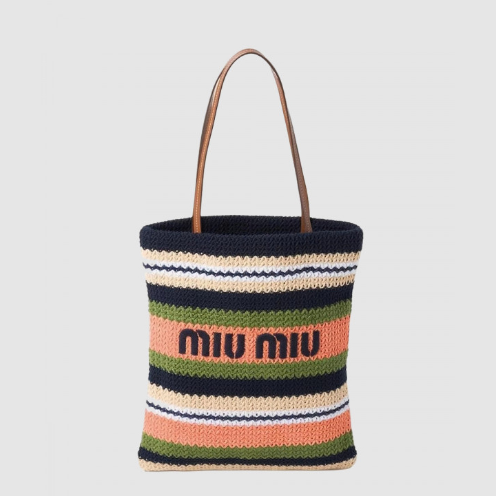 미우미우 코바늘 토트백 5BG248