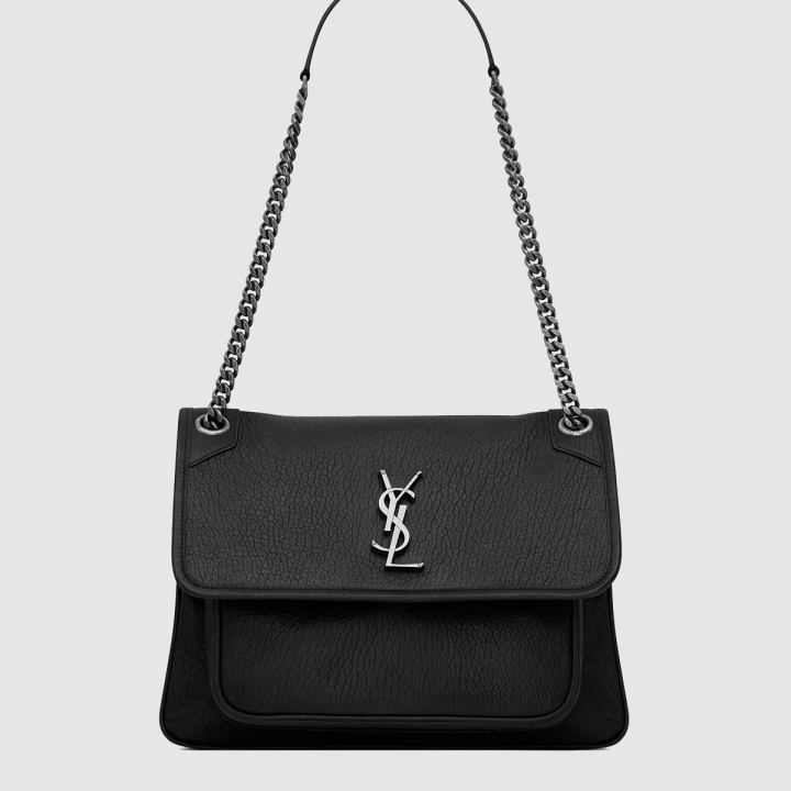 그레인 램스킨 소재의 NIKI 미디엄백 633178