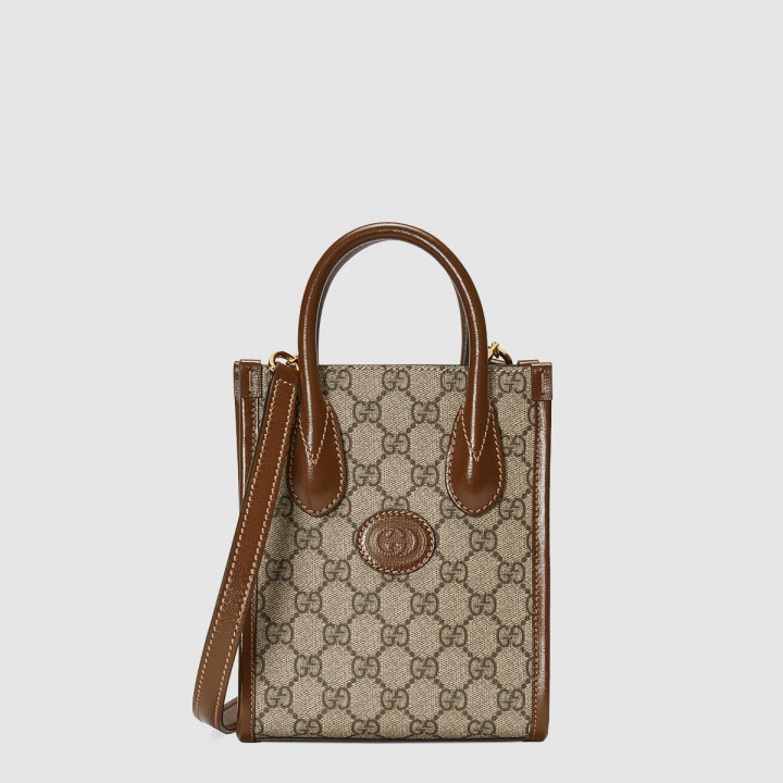 구찌 인터로킹 G 미니 토트백 671623