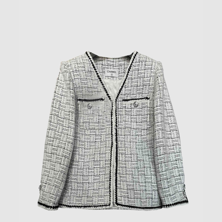 로고 쇼트 코트