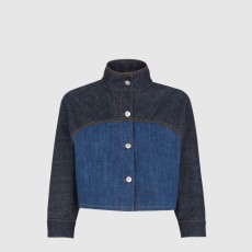 로고 쇼트 코트