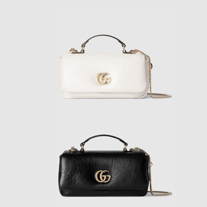 구찌 GG 밀라노 미니 탑 핸들백 806017