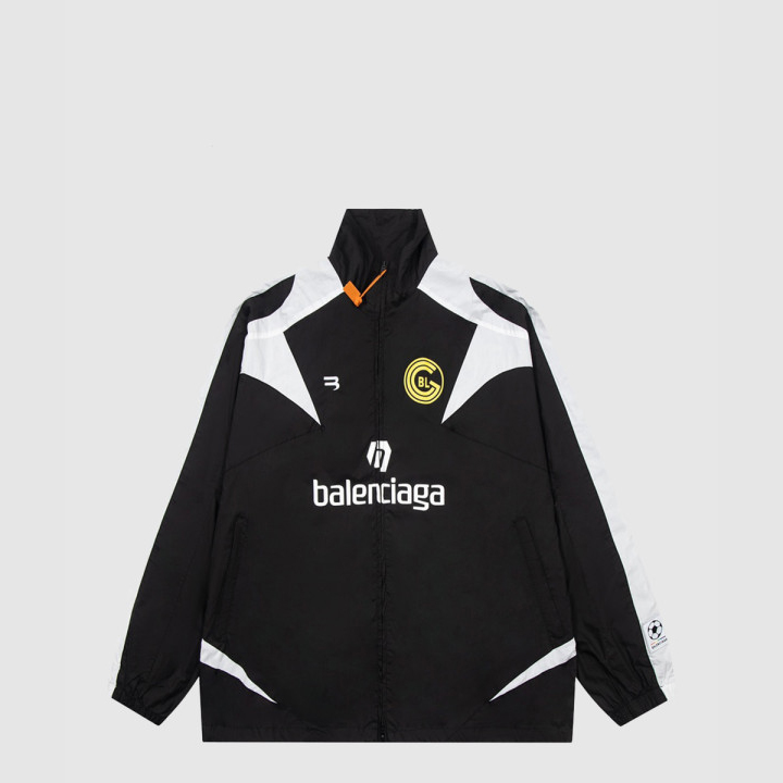 로고 프린트 재킷