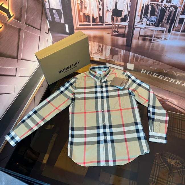 버버리 클래식 체크 셔츠